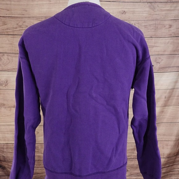 VINTAGE KANSAS STATE K-STATE WILDCATS EMBROIDERED CREW NECK SWEATSHIRT SZ L - Picture 6 of 9